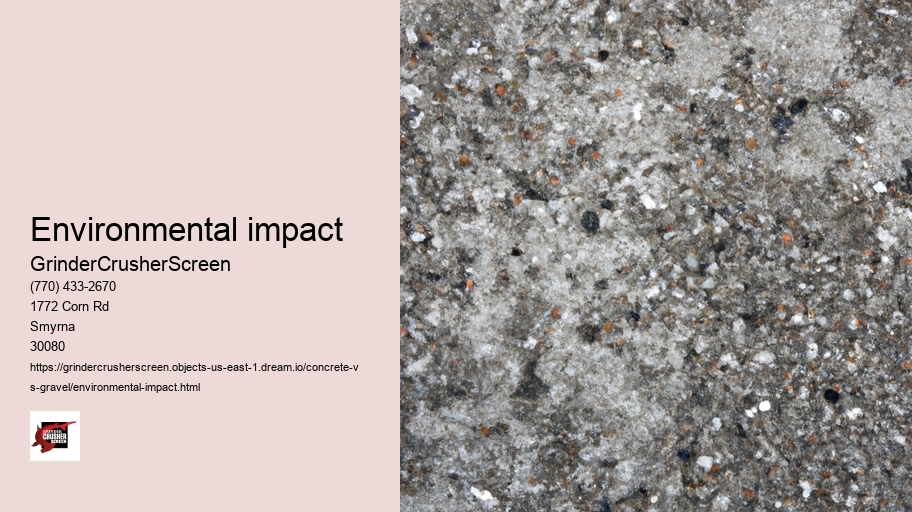 Environmental impact